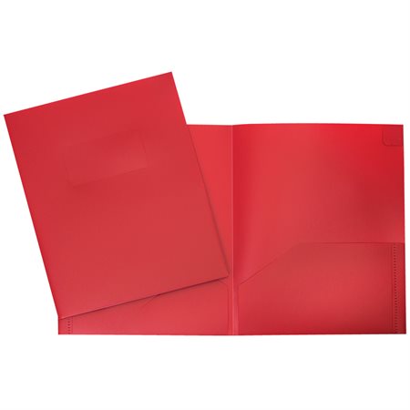 Report cover red
