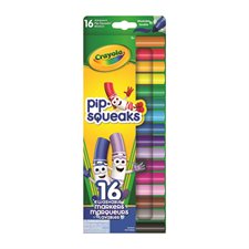 Pip-Squeaks® Markers pkg 16