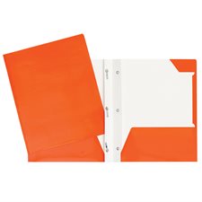 Couverture de présentation orange