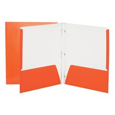 Couverture de présentation orange