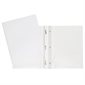 Couverture de présentation blanc