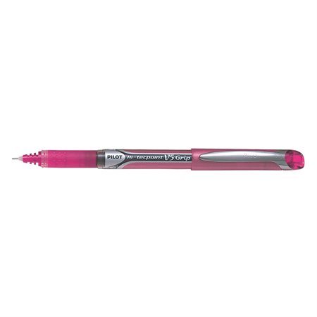 Stylos à bille roulante Hi-Tecpoint Grip V5  /  V7 0,5 mm V5 rose