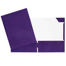 Couverture de présentation mauve