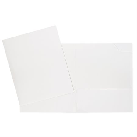 Couverture de présentation blanc