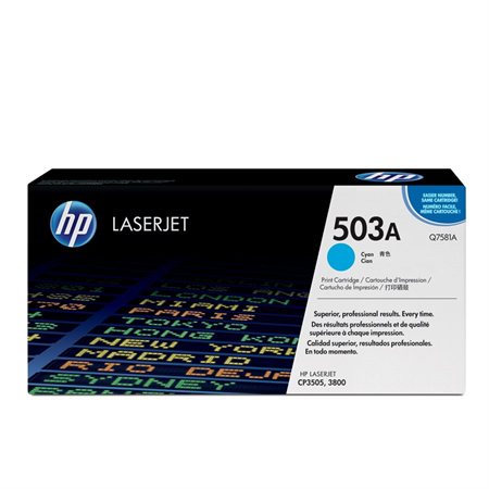 HP 503A Toner Cartridge cyan