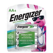 Piles rechargeables Recharge® 4 x AA