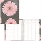 Agenda hebdomadaire marguerite rose (2026)