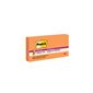 Post-it® Super Sticky Notes - Energy Boost Collection 3 x 3 in., pop-up 90-sheet pad (pkg 6)