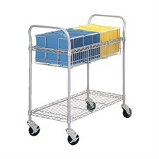 Chariot pour le courrier 39 x 18-3/4 x 38-1/2"H - 150 chemises