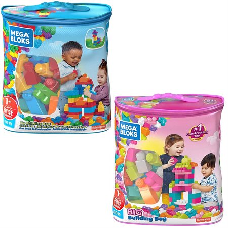 SAC MEGA BLOKS 60 PCES