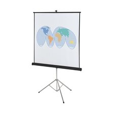 Écran de projection portatif avec trépied 60 x 60"