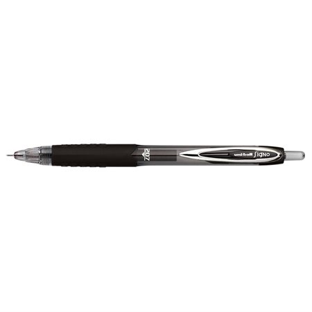 Super Ink Rolling Retractable Ballpoint Pens 0.7 mm needle point black