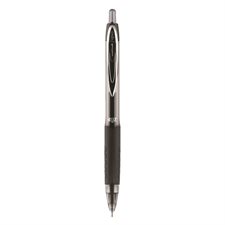 Super Ink Rolling Retractable Ballpoint Pens 0.7 mm needle point black