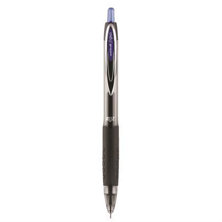Super Ink Rolling Retractable Ballpoint Pens 0.7 mm needle point blue