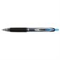 Super Ink Rolling Retractable Ballpoint Pens 0.7 mm needle point blue