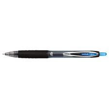 Super Ink Rolling Retractable Ballpoint Pens 0.7 mm needle point blue