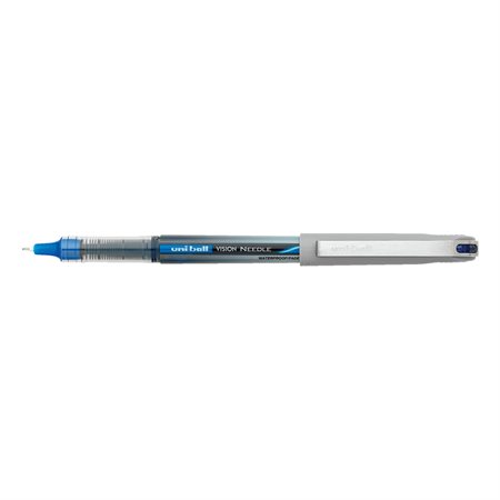 Stylo à bille roulante Vision™ Pointe aiguille. 0,5 mm. À l'unité bleu