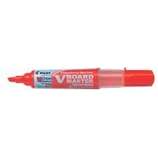 Begreen V Board Master Dry Erase Marker Chisel point red