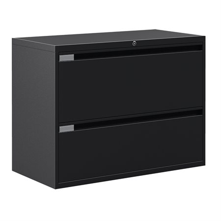 Classeurs latéraux Fileworks® 9300 Plus 2 tiroirs noir