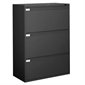 Fileworks® 9300 Plus Lateral Filing Cabinets 3 drawers black