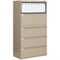 Fileworks® 9300 Plus Lateral Filing Cabinets 5 drawers beige