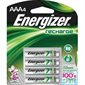 Piles rechargeables Recharge® 4 x AAA