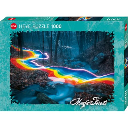 C-T. 1000 PCS, RAINBOW FORESTS, MAGIC FORESTS