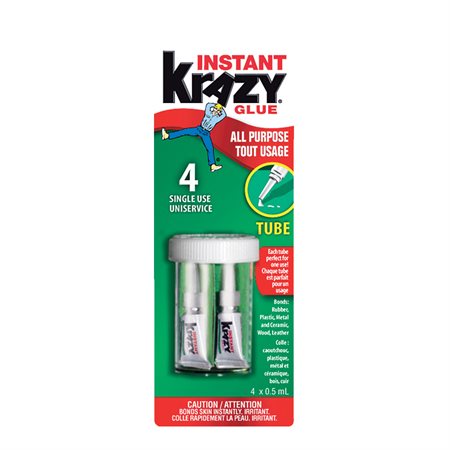 Colle Krazy Glue® Original 4 x 0,5 ml