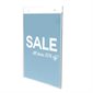 Wall Mount Sign Holder Portrait 8-1 / 2 x 11 in.