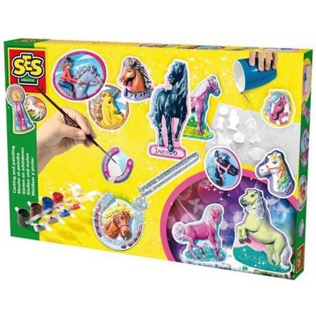 SES MOULAGE PEINTURE CHEVAUX