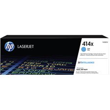 HP 414X High Yield original Toner Cartridge Cyan