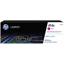 Cartouche de toner à haut rendement HP 414X magenta