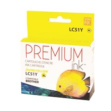 Compatible Ink Jet Cartridge (Alternative to Brother LC51) yellow