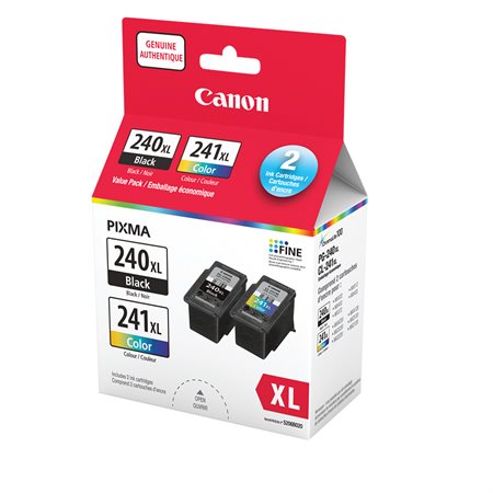 PG-240XL / CL-241XL Ink Jet Cartridge Twin Pack