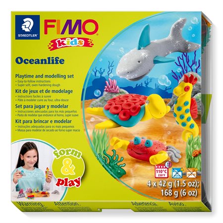 Staedtler Oven-bake modelling clay FIMO Kids - Oceanlife