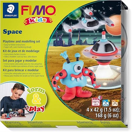Staedtler Oven-bake modelling clay FIMO Kids - Space