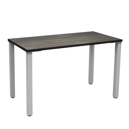 Bureau contemporain Innovations avec pattes carrées décalées Fini Gris crépuscule