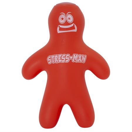 Bonhomme anti-stress rouge