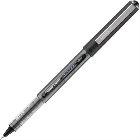 Stylo à bille roulante Vision™ Pointe Micro. À l'unité noir