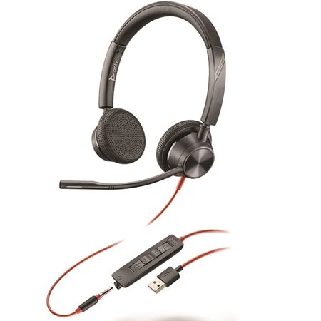 Blackwire 3325 BW3325 USB-A Duo Headset