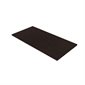 Plateau de mélamine pour base ajustable en hauteur 24 x 48 po. espresso profond