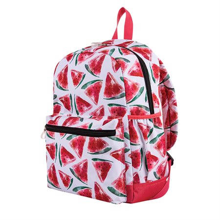 Collection d'accessoires pour la rentrée scolaire Melon d’eau de Bondstreet Sac à dos