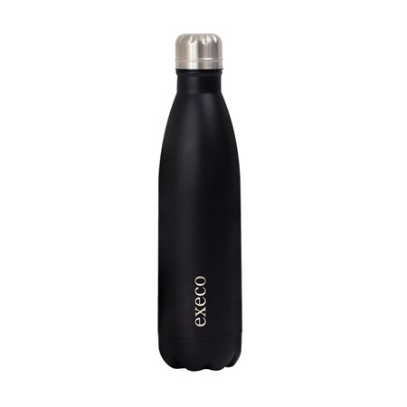 Insulated bottle matte black