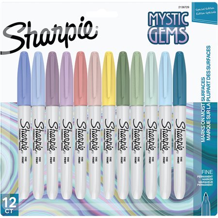 Marqueurs Mystic Gems de Sharpie® paquet de 12