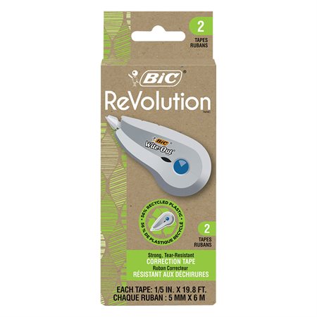 Wite-out® Ecolution™ Mini Correction Tape pck 2