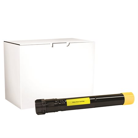 Cartouche de toner remise à neuf de très haut rendement (Alternative à Lexmark X950) jaune