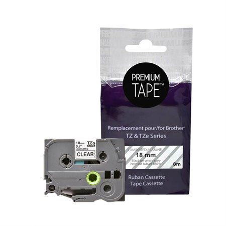 Compatible Label Tape (Alternative à Brother TZ-141)