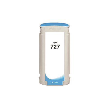 Wide Format Ink Cartridge (Alternative to HP 727) cyan