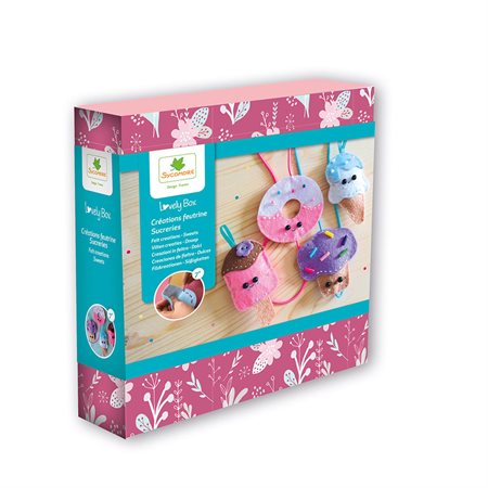 Lovely Box - Small Felt Creations - Sweets