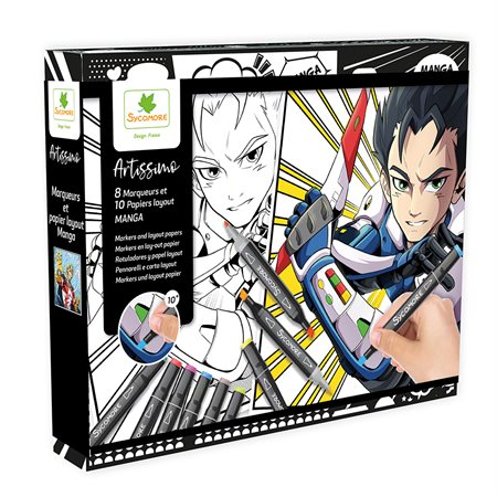 ARTISSIMO MANGA TABLEAUX ET MARQUEURS